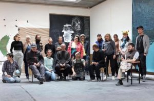 Teil des Project Art Works Kollektivs